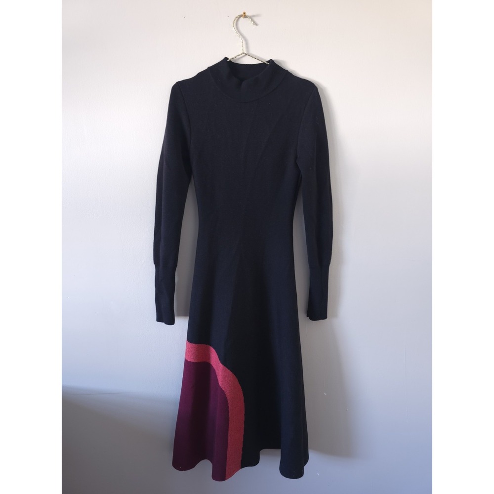 NOVIS Designer Knit Dress – Made in Italy – Size S (Fits S/M) – Retail $1000+ - Picture 2 of 4